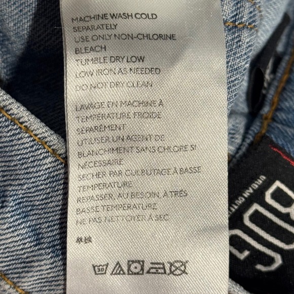 BUNDLE OF 2 PAIR - BDG Urban Outfitters Mom‎ High-Rise Ripped Jeans Size 26 - Picture 9 of 16